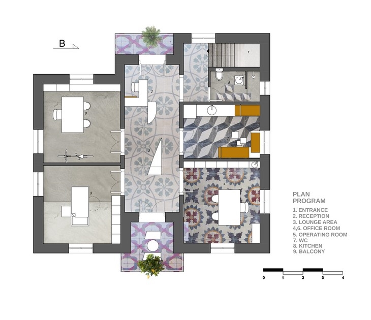 Archisearch - Plastic Surgery Practice in Rhodes / Darchstudio / Plan